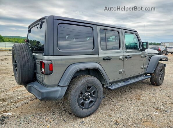 1C4HJXDN9LW181809 2020 JEEP WRANGLER Gray უკანა მარჯვენა