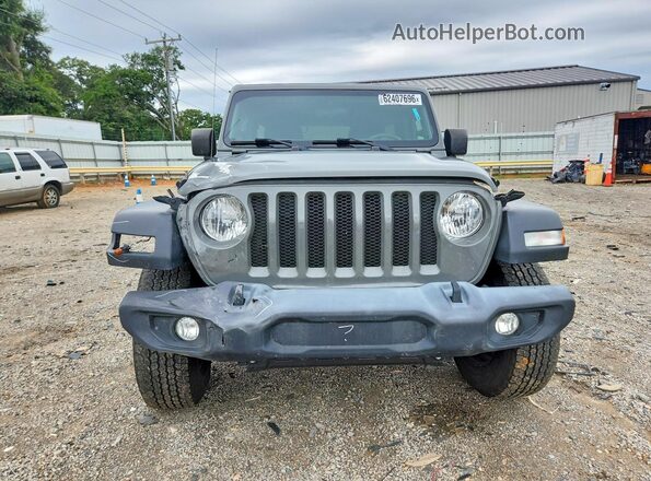 1C4HJXDN9LW181809 2020 JEEP WRANGLER Gray წინა ხედი