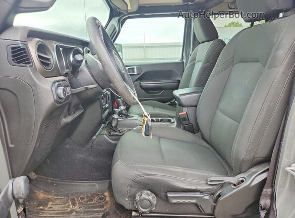 1C4HJXDN9LW181809 2020 JEEP WRANGLER Gray წინა სალონის ხედი