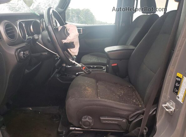 1C4HJXDN9MW586246 2021 JEEP WRANGLER Gray Widok wnętrza z przodu