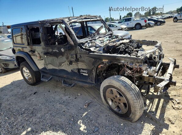 1C4HJXDNXKW588794 2019 JEEP WRANGLER Black წინა მარჯვენა