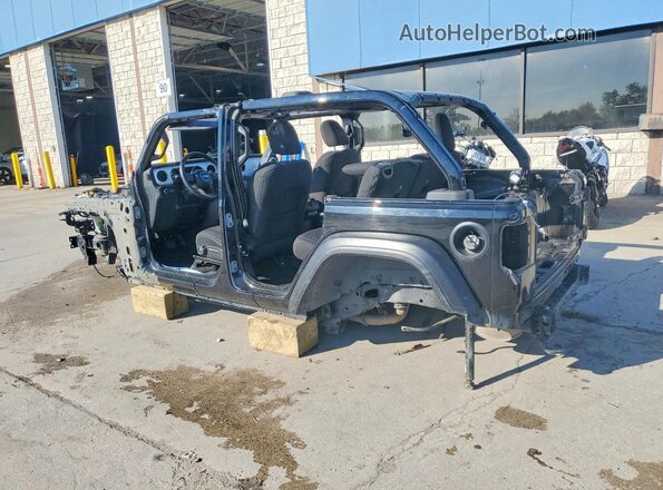 1C4HJXDNXKW689401 2019 JEEP WRANGLER Black უკანა მარცხენა