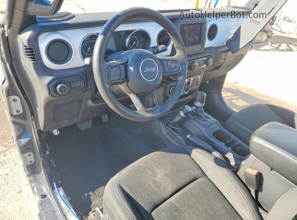 1C4HJXDNXKW689401 2019 JEEP WRANGLER Black წინა პანელის ხედი