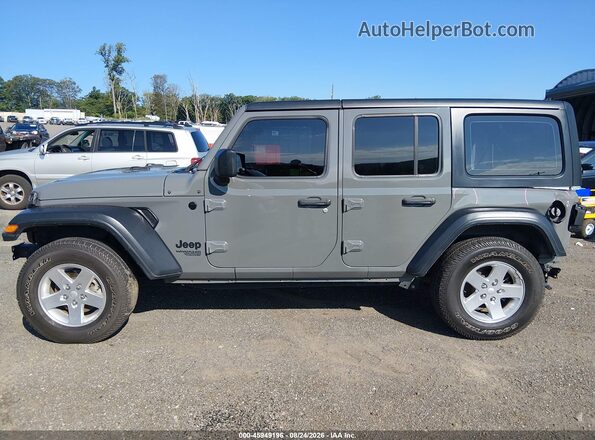 1C4HJXDNXMW738261 2021 JEEP WRANGLER UNLIMITED Серый 
