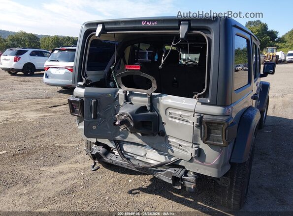1C4HJXDNXMW738261 2021 JEEP WRANGLER UNLIMITED Серый Вид спереди
