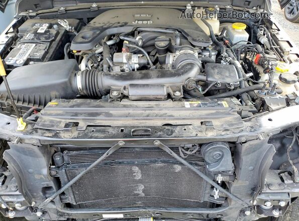 1C4HJXEG1MW550289 2021 JEEP WRANGLER Серый Вид подкапотного пространства