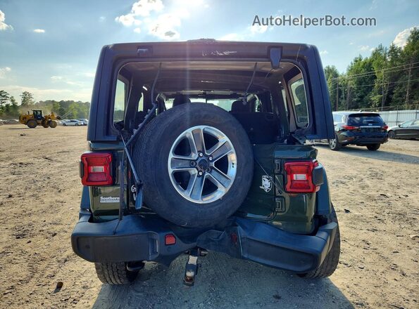 1C4HJXEG2MW557512 2021 JEEP WRANGLER Green Вид ззаду