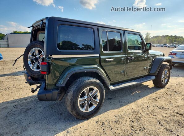 1C4HJXEG2MW557512 2021 JEEP WRANGLER Green Задня права чверть
