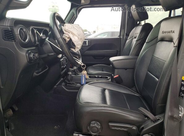1C4HJXEG3MW608435 2021 JEEP WRANGLER Gray წინა სალონის ხედი