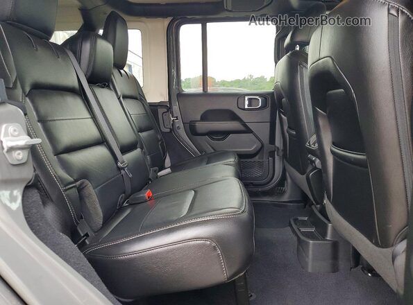 1C4HJXEG3MW608435 2021 JEEP WRANGLER Gray უკანა სავარძლების ხედი