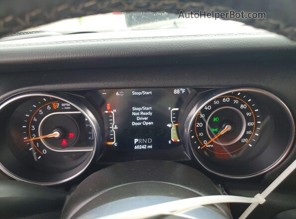 1C4HJXEG3MW608435 2021 JEEP WRANGLER Gray ხელსაწყოთა პანელის ხედი