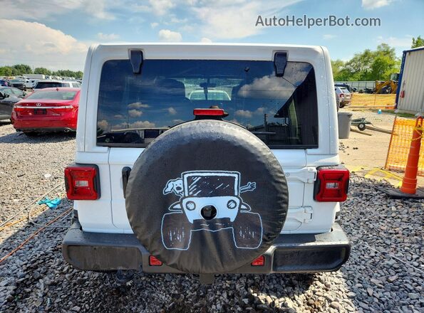 1C4HJXEG3PW638040 2023 JEEP WRANGLER Белый Вид сзади