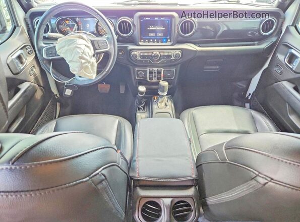 1C4HJXEG3PW638040 2023 JEEP WRANGLER Белый Вид панели приборов