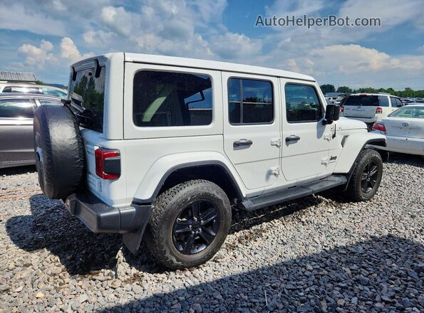 1C4HJXEG3PW638040 2023 JEEP WRANGLER Белый Задняя правая четверть