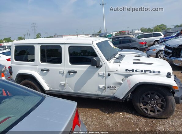 1C4HJXEG5KW575533 2019 JEEP WRANGLER UNLIMITED White Widok wnętrza z tyłu