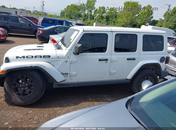 1C4HJXEG5KW575533 2019 JEEP WRANGLER UNLIMITED White Widok wnętrza 360 stopni