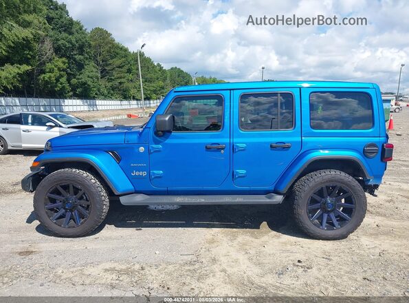 1C4HJXEG5NW247923 2022 JEEP WRANGLER UNLIMITED Blue 