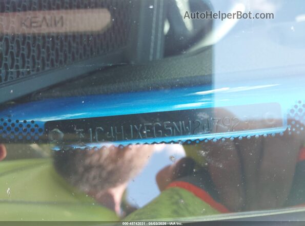 1C4HJXEG5NW247923 2022 JEEP WRANGLER UNLIMITED Blue 