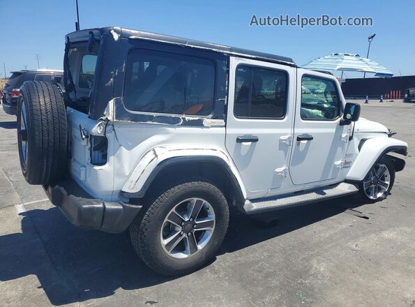 1C4HJXEG6KW528592 2019 JEEP WRANGLER White Trasero derecho