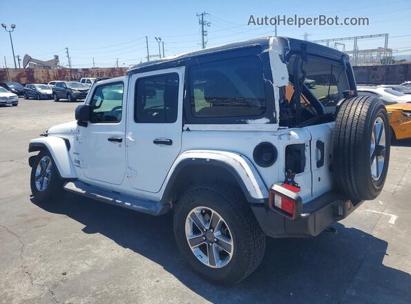 1C4HJXEG6KW528592 2019 JEEP WRANGLER White Trasero izquierdo