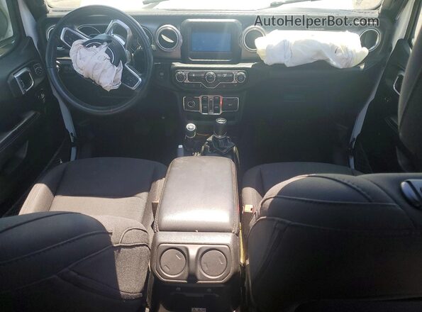 1C4HJXEG6KW528592 2019 JEEP WRANGLER White Vista del salpicadero