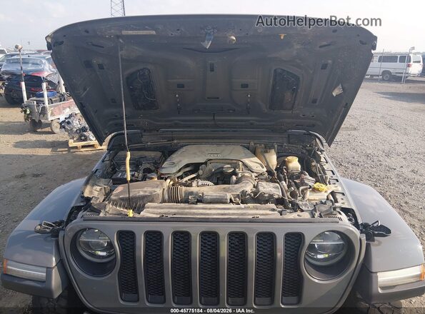 1C4HJXEG6KW534683 2019 JEEP WRANGLER UNLIMITED Gray Widok z tyłu