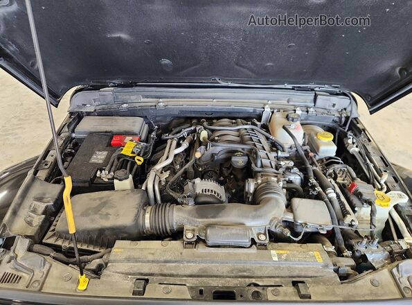 1C4HJXEG8NW247804 2022 JEEP WRANGLER Black Vista del compartimento del motor