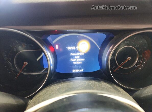 1C4HJXEG9JW254285 2018 JEEP WRANGLER Red ხელსაწყოთა პანელის ხედი
