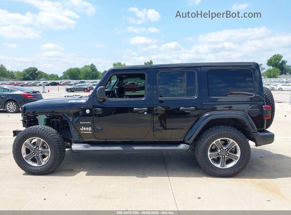 1C4HJXEG9MW801334 2021 JEEP WRANGLER UNLIMITED Black Widok wnętrza 360 stopni