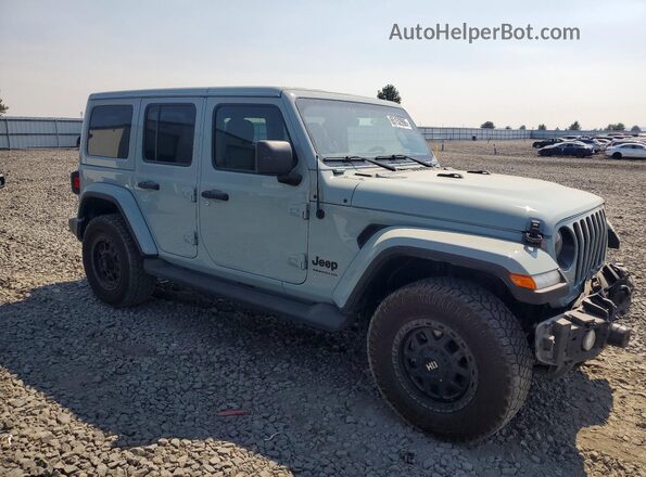1C4HJXEG9PW630024 2023 JEEP WRANGLER Blue Front right