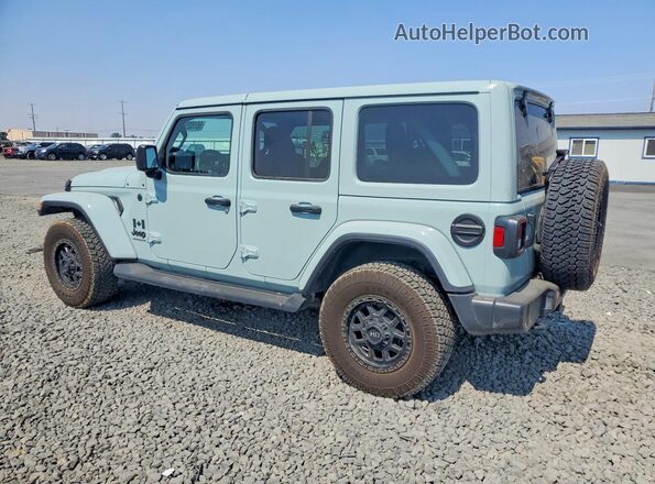 1C4HJXEG9PW630024 2023 JEEP WRANGLER Blue Rear left