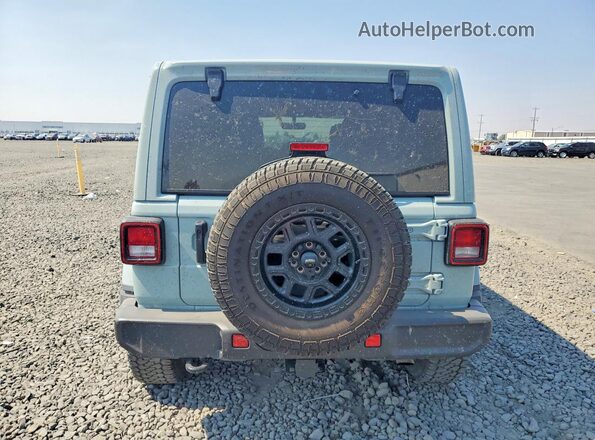 1C4HJXEG9PW630024 2023 JEEP WRANGLER Blue Rear view