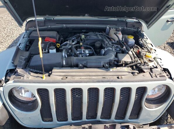 1C4HJXEG9PW630024 2023 JEEP WRANGLER Blue Engine compartment view