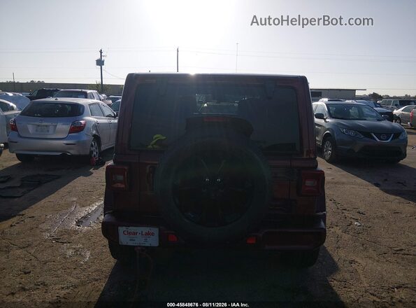 1C4HJXEGXMW821902 2021 JEEP WRANGLER UNLIMITED Burgundy 