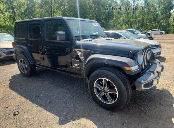 1C4HJXEGXPW614561 2023 JEEP WRANGLER Black Przód prawy
