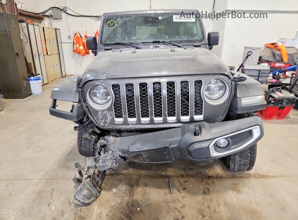 1C4HJXEM9MW541586 2021 JEEP WRANGLER Серый Вид спереди