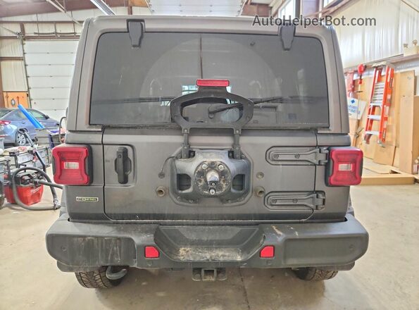1C4HJXEM9MW541586 2021 JEEP WRANGLER Серый Вид сзади