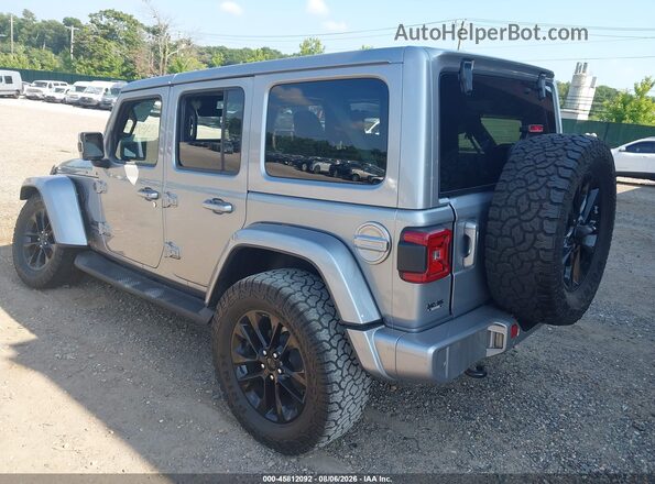 1C4HJXEN1MW627323 2021 JEEP WRANGLER UNLIMITED Серый Задняя левая четверть