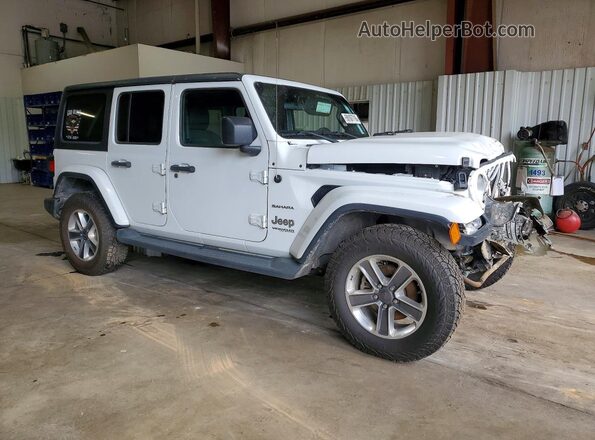 1C4HJXEN2LW181620 2020 JEEP WRANGLER White Delantero derecho