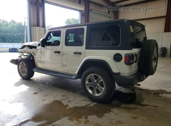 1C4HJXEN2LW181620 2020 JEEP WRANGLER White Trasero izquierdo