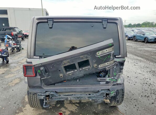 1C4HJXEN2MW538876 2021 JEEP WRANGLER Gray Vista trasera