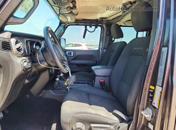 1C4HJXEN4LW272162 2020 JEEP WRANGLER Black Front interior view