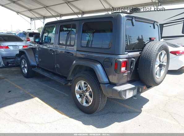 1C4HJXEN4MW634752 2021 JEEP WRANGLER UNLIMITED Серый Задняя левая четверть