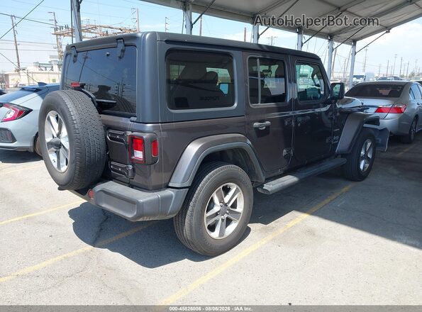 1C4HJXEN4MW634752 2021 JEEP WRANGLER UNLIMITED Серый Задняя правая четверть