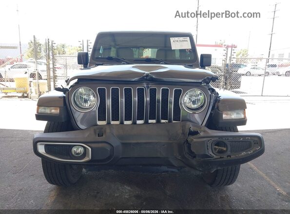 1C4HJXEN4MW634752 2021 JEEP WRANGLER UNLIMITED Серый Вид задней части салона