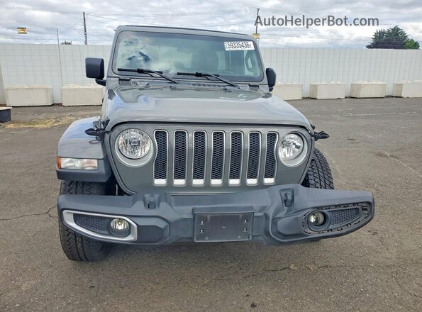 1C4HJXEN6LW224517 2020 JEEP WRANGLER Gray წინა ხედი