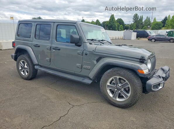 1C4HJXEN6LW224517 2020 JEEP WRANGLER Gray წინა მარჯვენა
