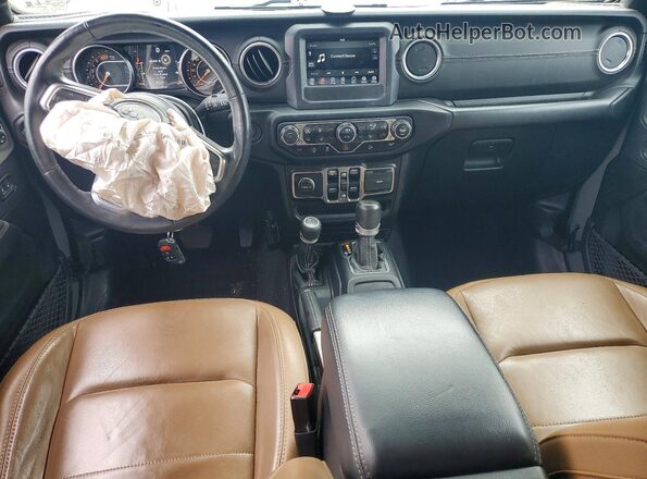 1C4HJXEN6LW224517 2020 JEEP WRANGLER Gray წინა პანელის ხედი