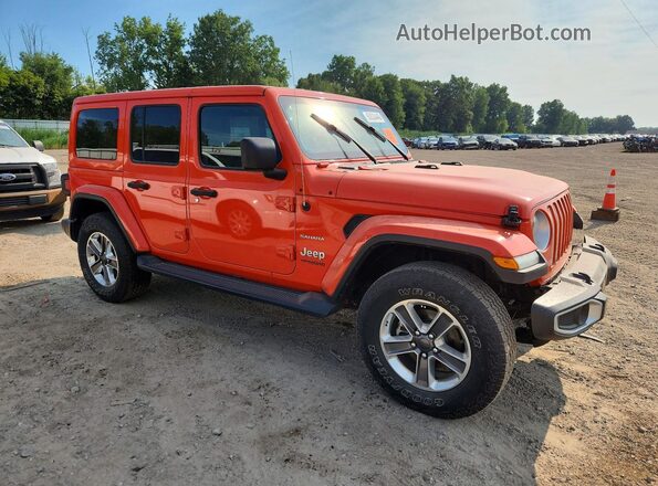 1C4HJXEN7LW231640 2020 JEEP WRANGLER Orange Front right