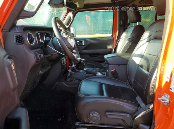1C4HJXEN9KW604871 2019 JEEP WRANGLER Orange Սալոնի դիմացի տեսք